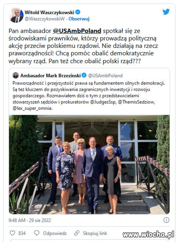 Waszczykowski wywołał skandal.