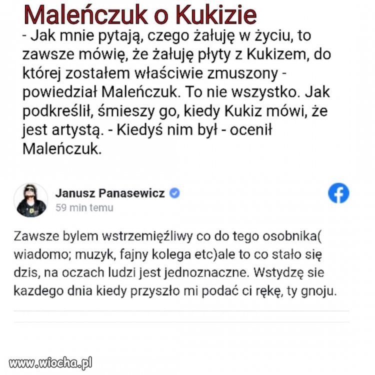 Z kukiza artysta jak z ko... j d.. y trąba
