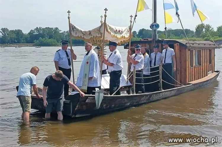 Akcja ratownicza na Odrze 