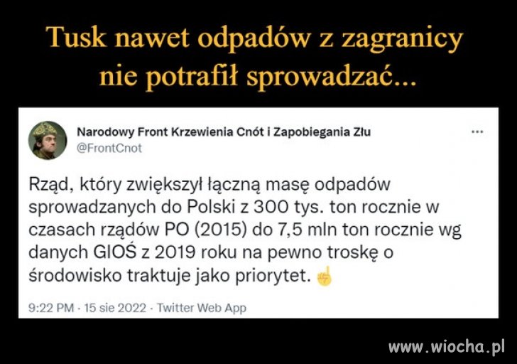 Ekologia według PIS