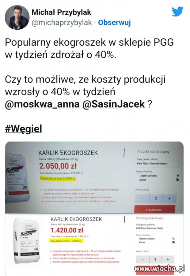 Na szczęście wszystko zaczyna tanieć 