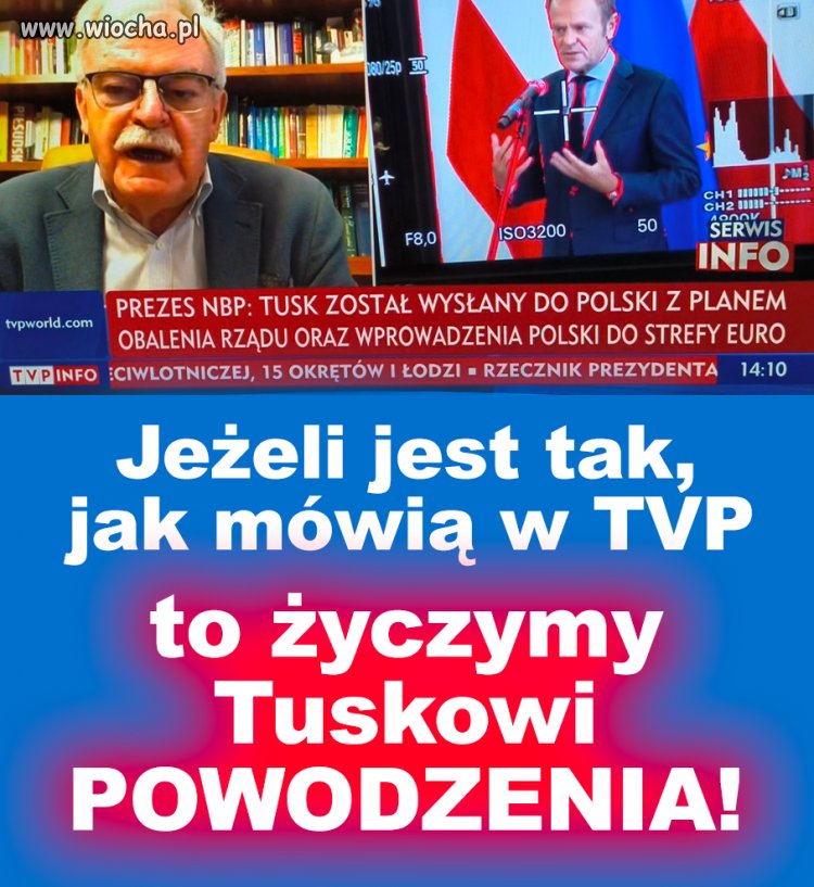 Gdyby było euro to złodzieje z PiS by nie mogli...