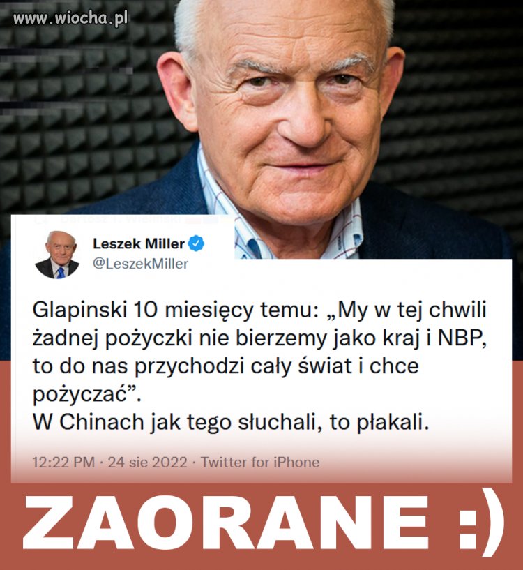 W Chinach jak tego słuchali, to płakali