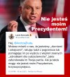 Coraz więcej reakcji po wczorajszych słowach ''dudy''