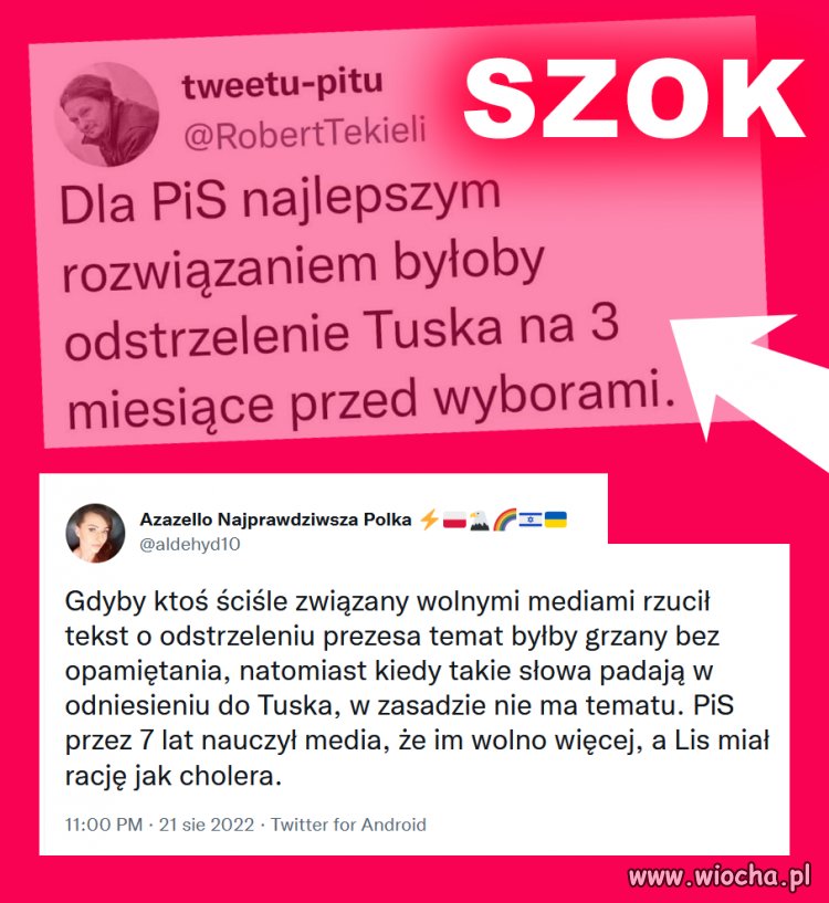 W PIS DU Z PISEM bo to mafia jest.