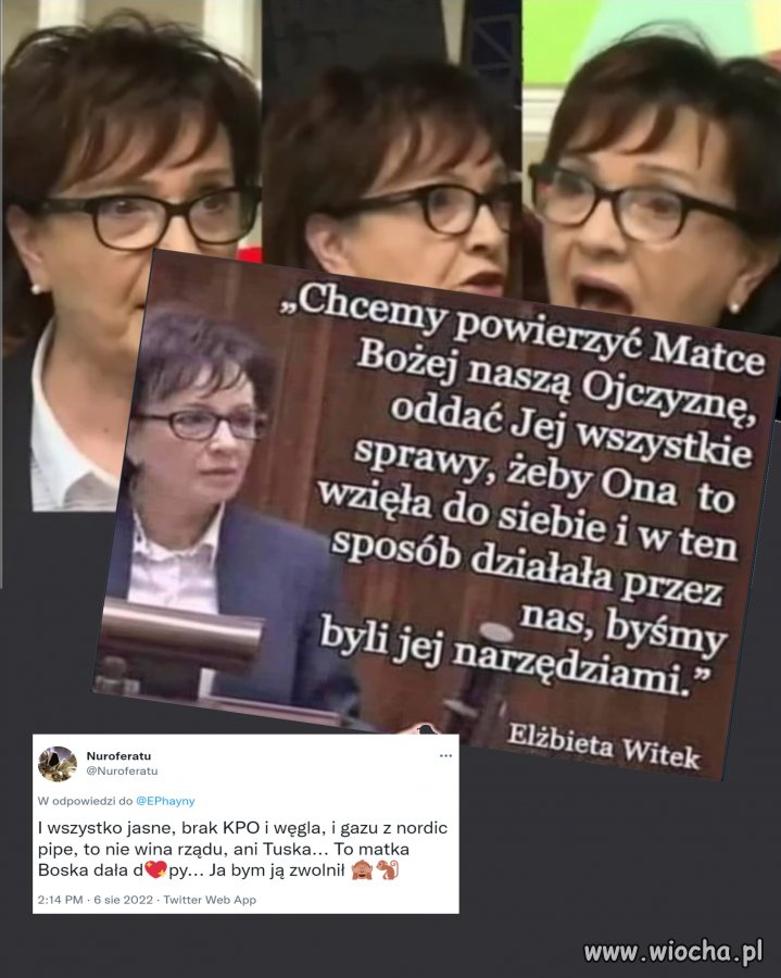 Za Tuska nie było takich zawierzeń i wszystkie instytucje działały. 