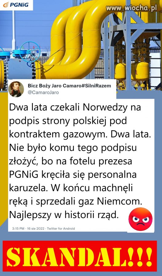 Za chwilę będą płakać że Niemcy  nie chcą podzielić się gazem