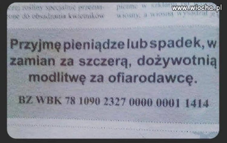Ja też chętnie w to wchodzę
