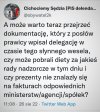 Wszyscy byli służbowo 
