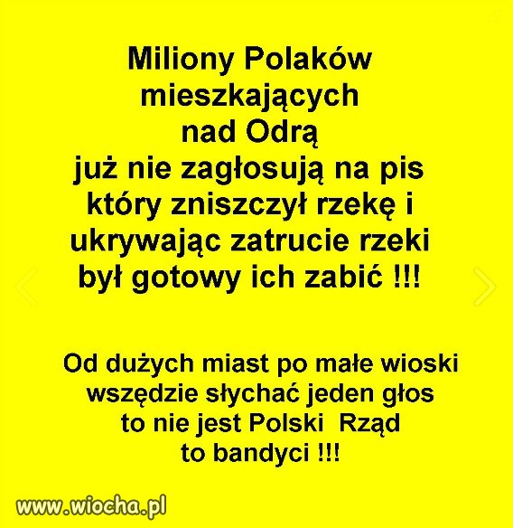 Potrzebna byla katastrofa ekologiczna, zeby zrozumieli?