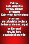 Kłamstwo i matactwo wpisane w sekrety wiary