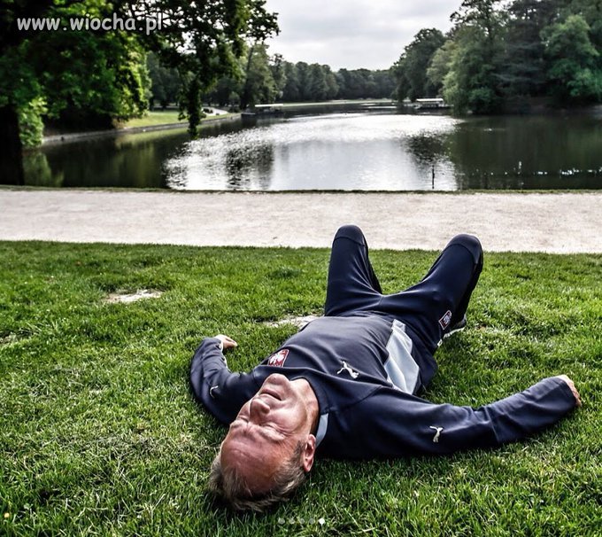 Donald napił się wody z Odry