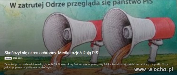 PiS upada i dzisiaj czuje to każdy.