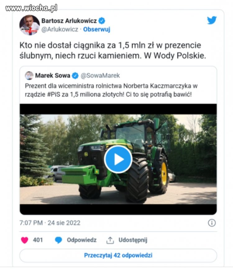 Mieć 32lata i dostać gift z 1,5 melona na wesele!