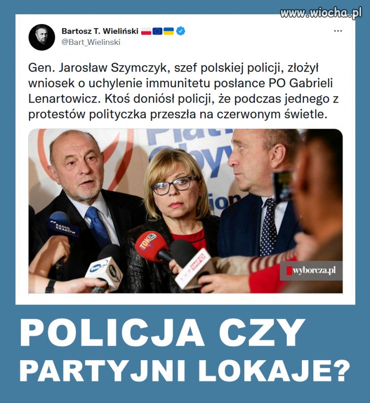To nie policja, to zbrojne ramię partii rządzącej