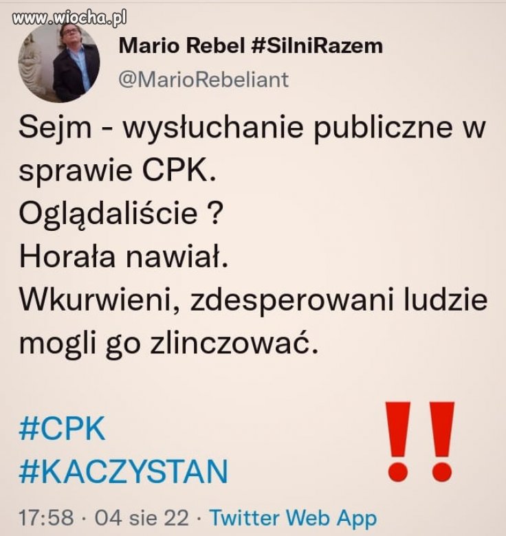 Oni wszyscy są silni za kordonem policji! 