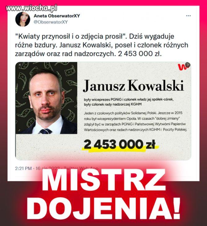 Mistrz dojenia