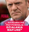Niektóre działania PiS przypominają działania mafijne