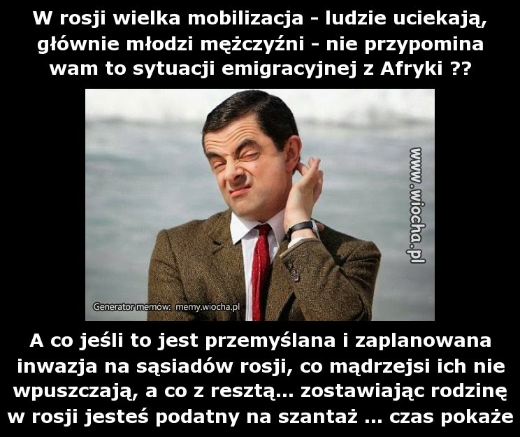 W Rosji wielka mobilizacja - ludzie uciekają,