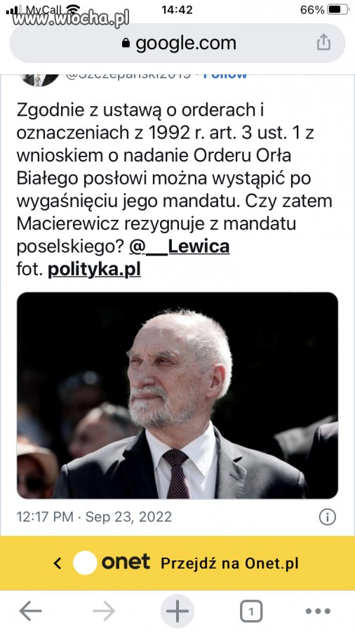 Adrian poza prawem?