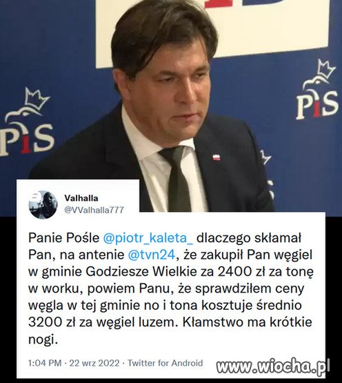Klamsywo PiSu ma kacze nogi...