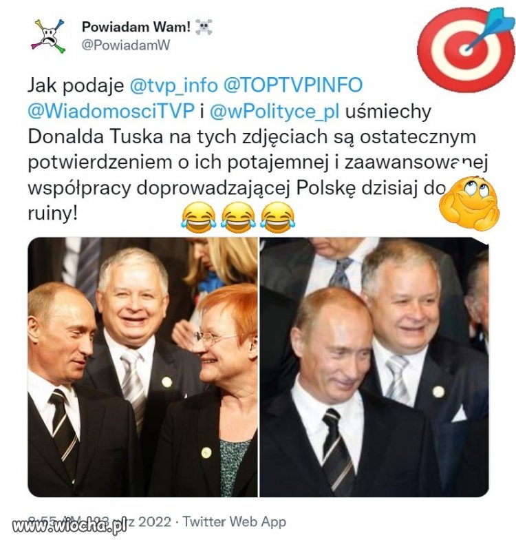 Trzeba przyznać, że charakteryzatorów to ma dobrych. Ten Tusk...
