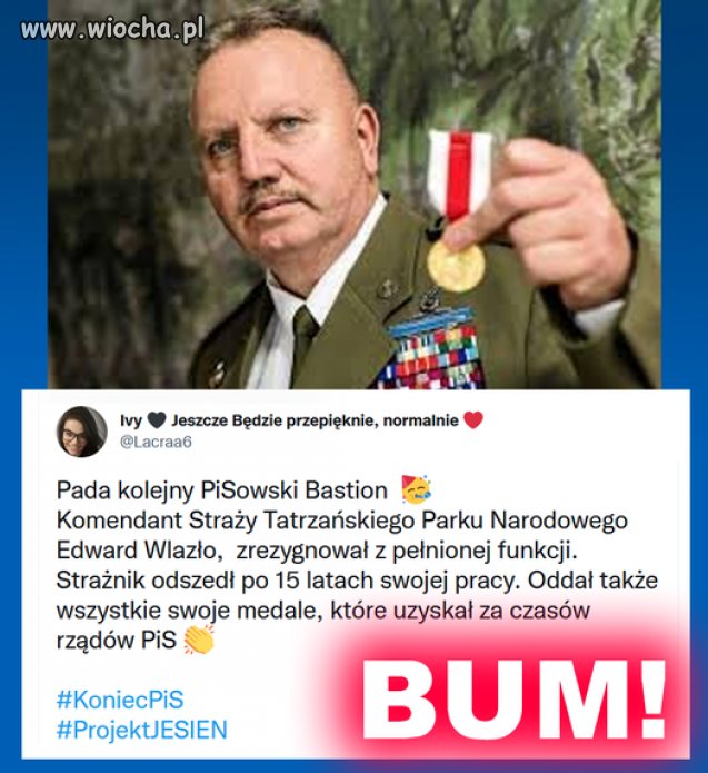 Domek z kart się rozpada