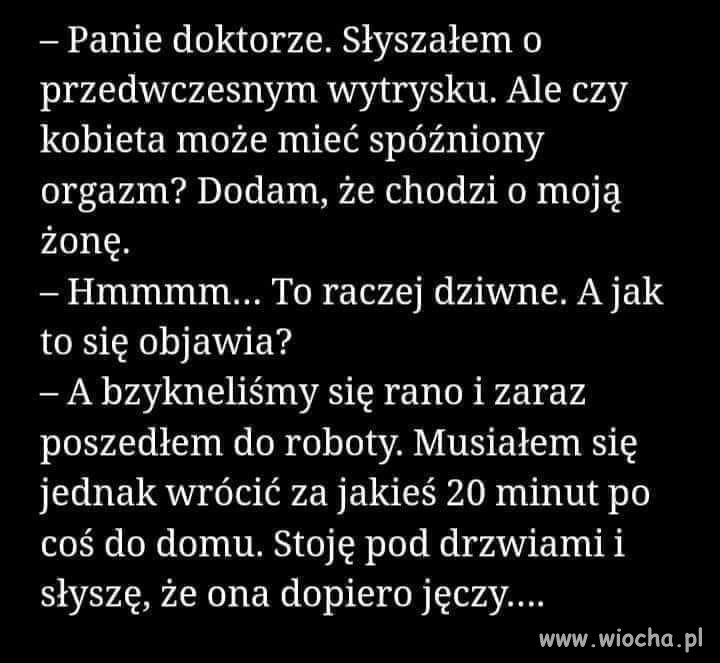 Bo dopiero zrozumiała