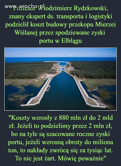 Kolejny " świetny interes"