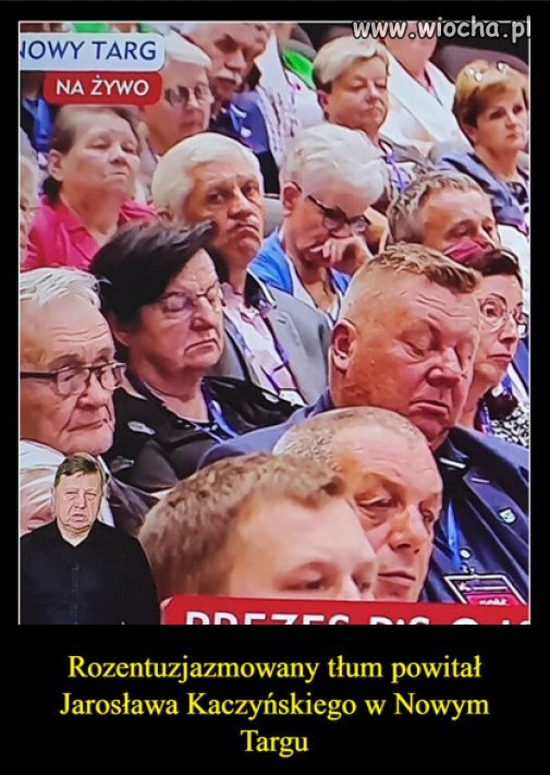 Wstęp tylko za legitymacją partyjna PiSu...