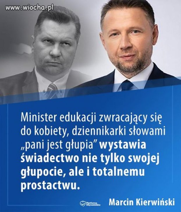Minister edukacji