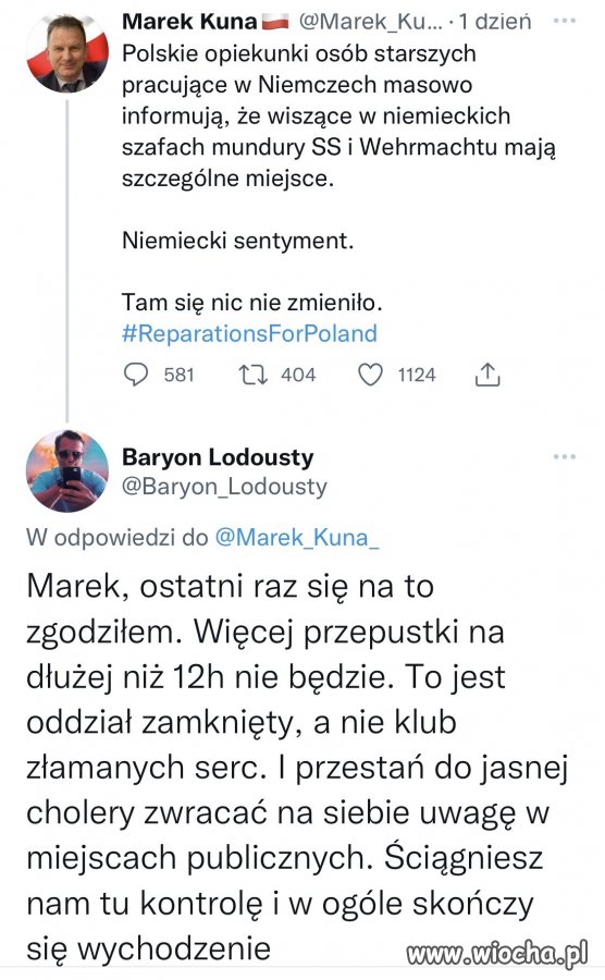 Kolejny na przepustce