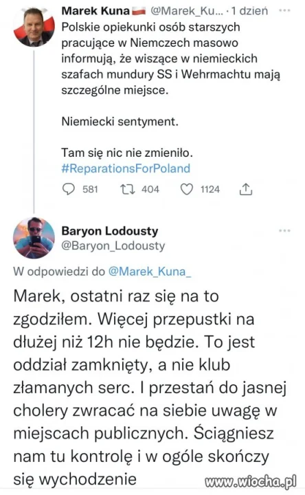 Kolejny na przepustce