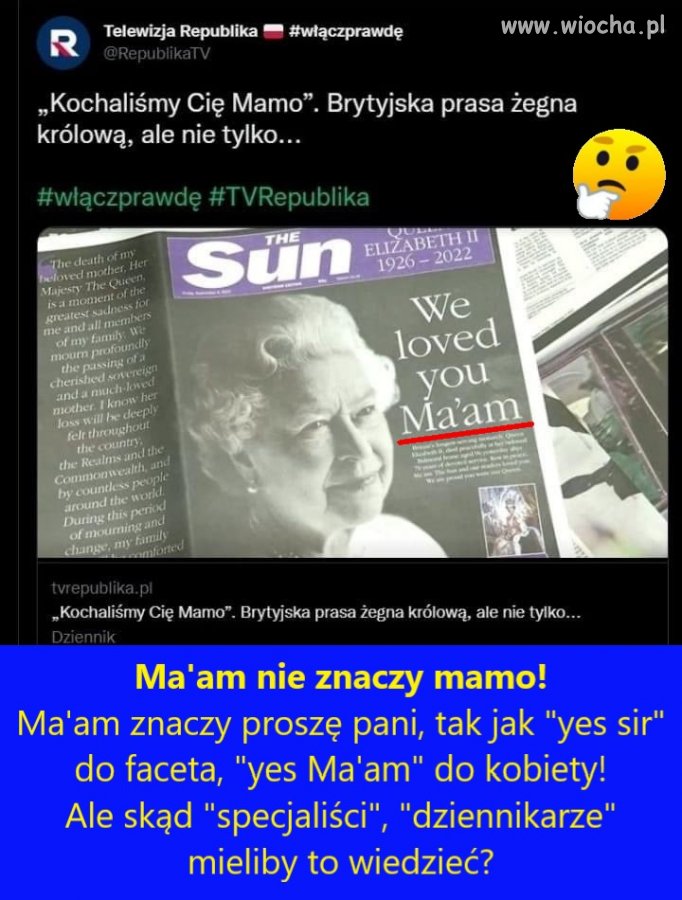 Poliż jur inglisz.