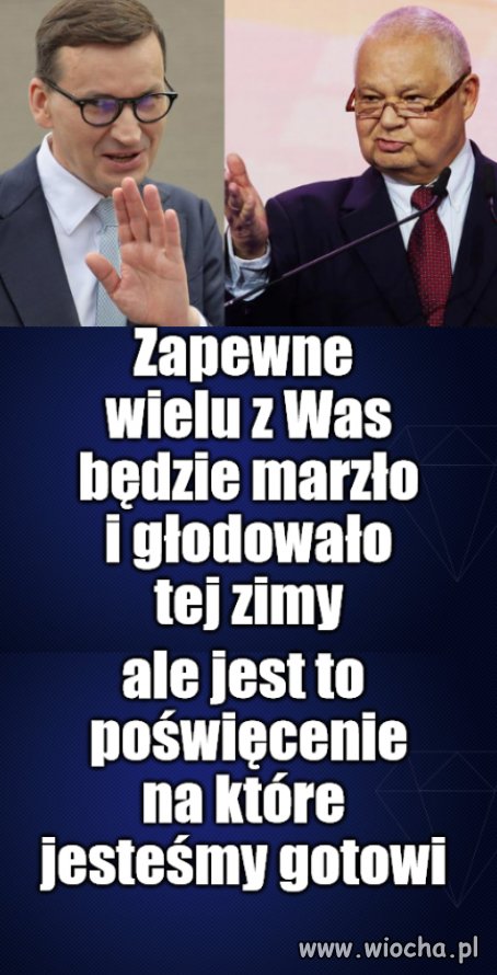 Oni gotują nam ciężki los