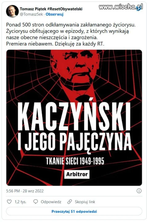 Wkrótce ukaże się książka o dyktatorze z PiS.