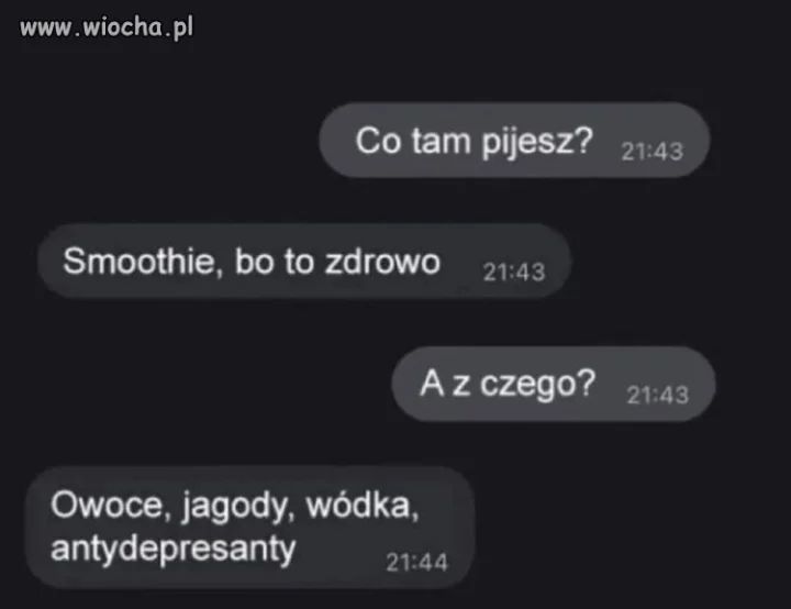 Pijcie smoothie 