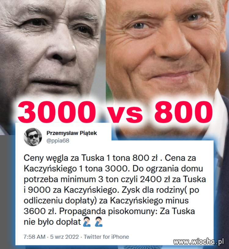 Zanim dadzą te kasę, to może, że 100 kg będzie można kupić, 