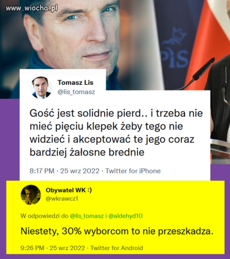 I od razu wiadomo o kogo chodzi