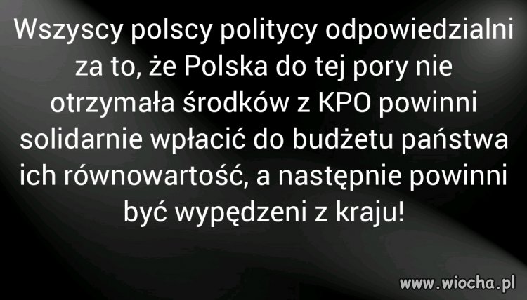 To zdradzieckie mordy z PiS wstrzymują nam wypłaty
