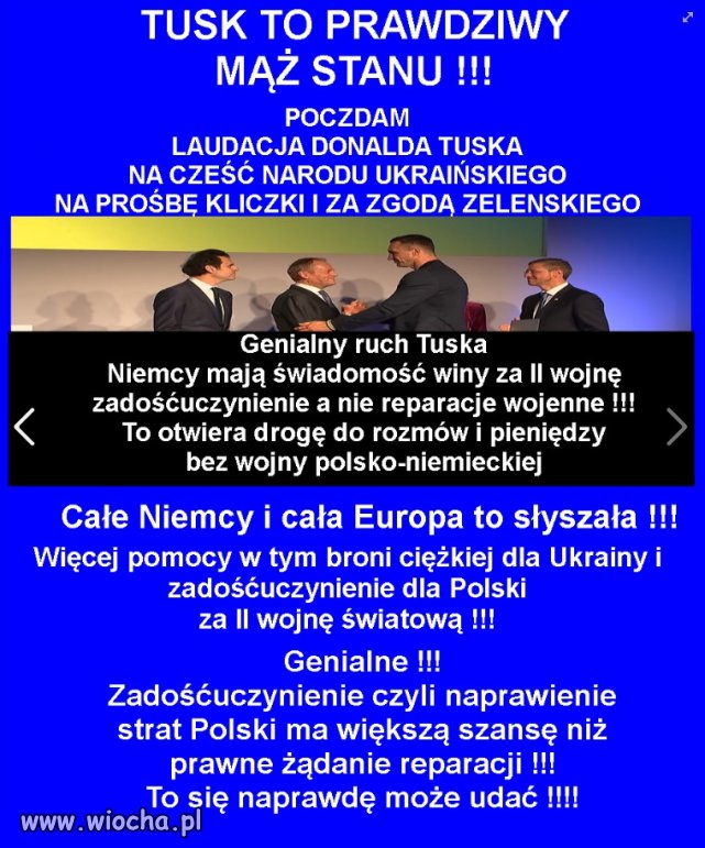 Tusk pokazał w Poczdamie,