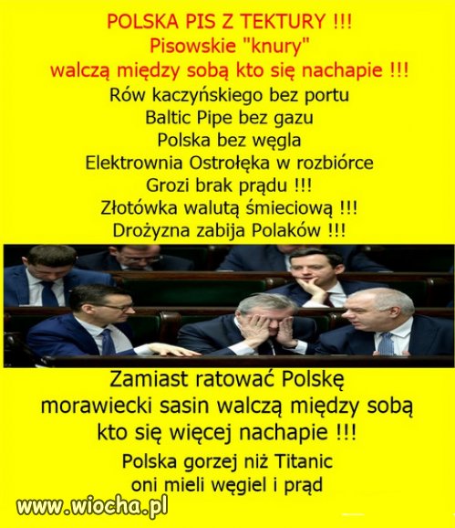 Jeszcze im mało, żeby się nie udławili...