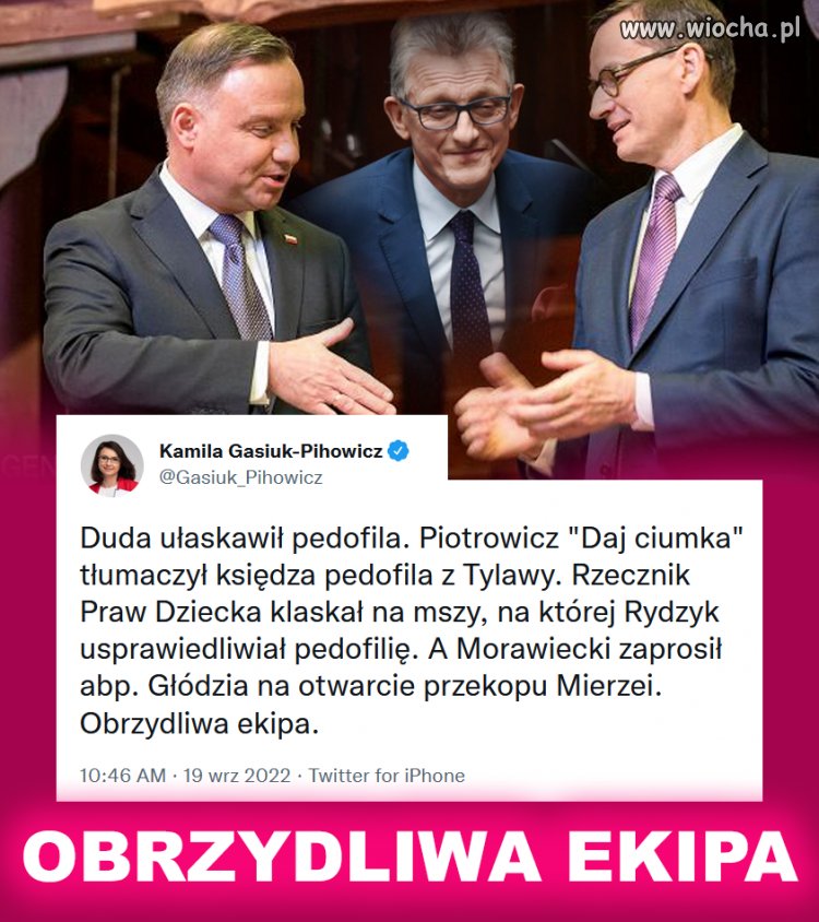 Mam mdłości gdy widzę tych ''gości'' .