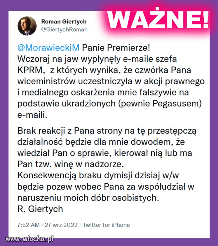 Popieram - tępić zarazę rozlewającą się po Polsce