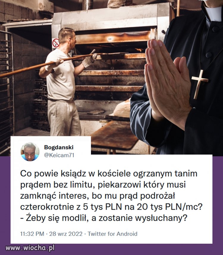 Ludzie wybrali, a właściwie sprzedali się za kasę.