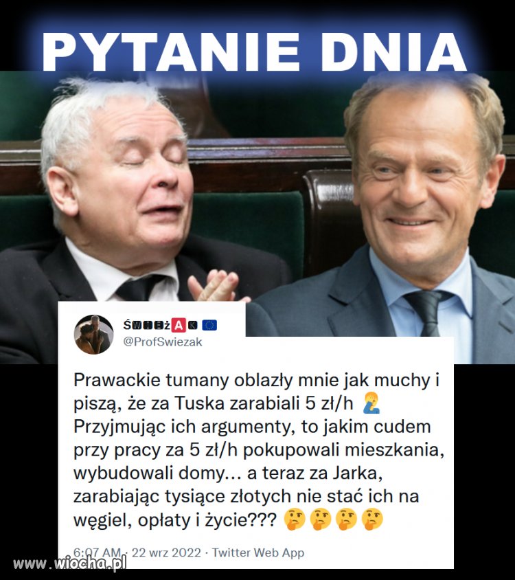 Bo wtedy to trzeba było pracować by do czegoś dojść a teraz to tylko daj i daj.