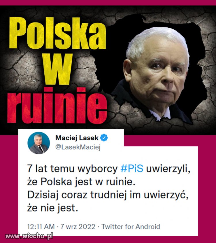Nigdy ani przez chwilę nie wierzyłam pisowi i jego przywódcom tak jak biskupom i kardynałom