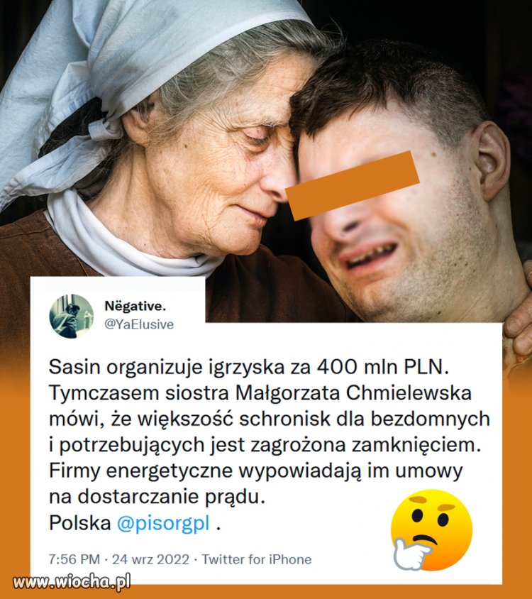 Rządząca nami pissowska mafia niepełnosprawnych  zawsze miała w doopie .