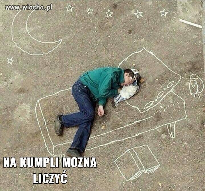 Na kumpli zawsze można liczyć 
