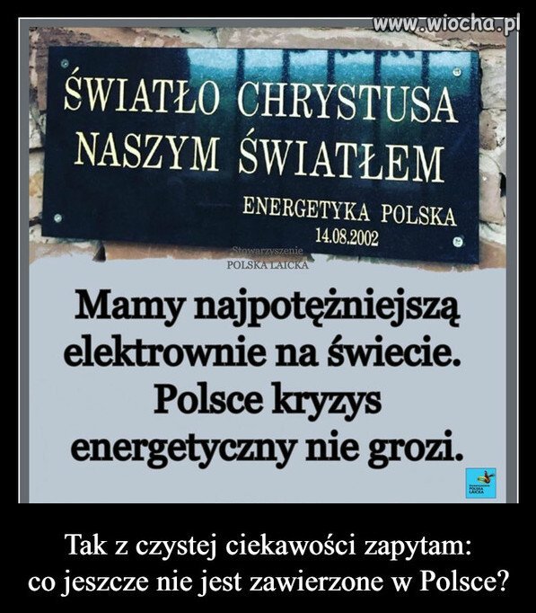 Co by tu jeszcze zawierzyć?